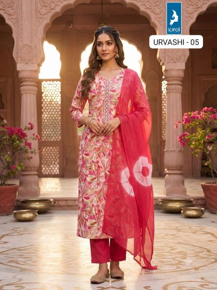 Kaya urvashi 3pcs kurtis wholesale price